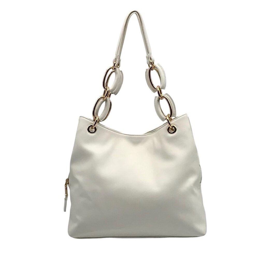 I.N.C. International Concepts Vanilla Trippii Chain Tote Bag